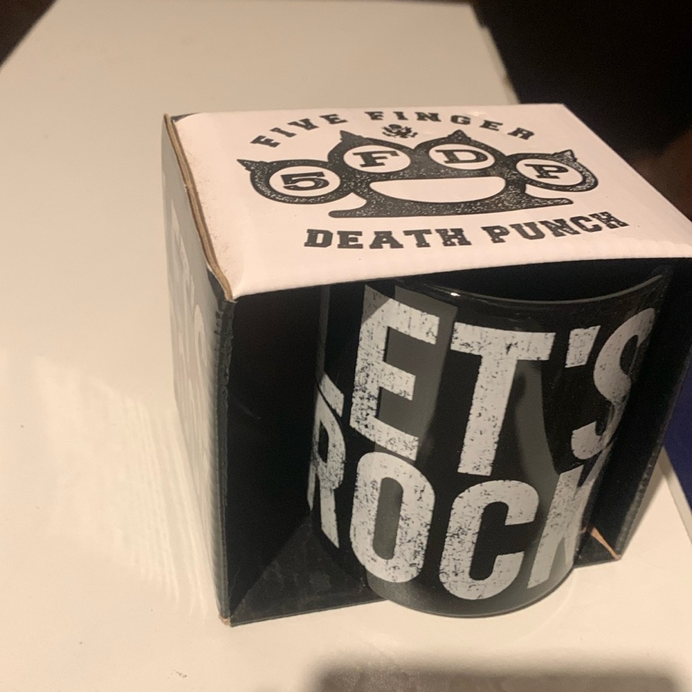 Five finger death punch merch mug
